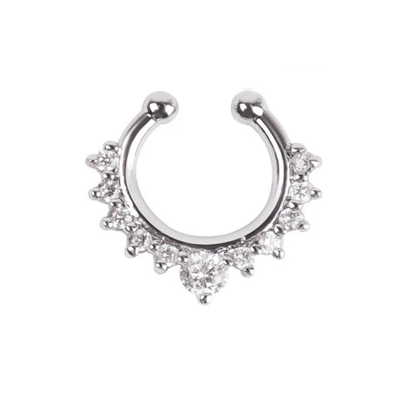 Gold-tone Star Circle Drop Earrings