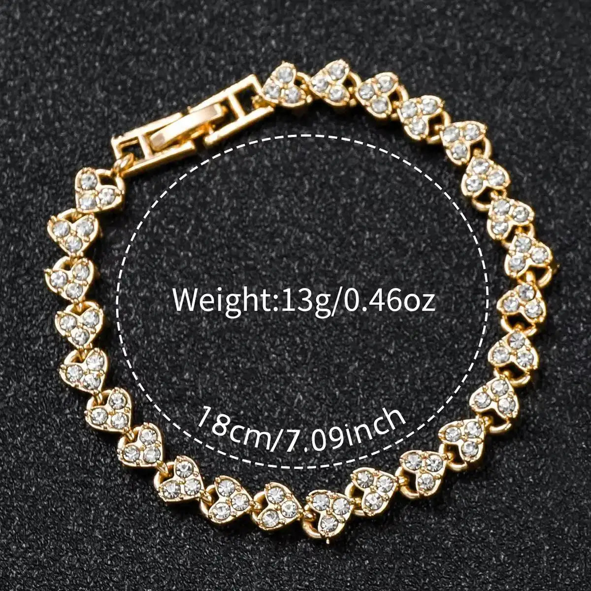 Rhinestone Butterfly Watch Set