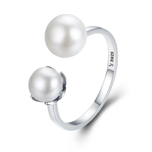 925 Sterling Silver Freshwater Pearl Ring
