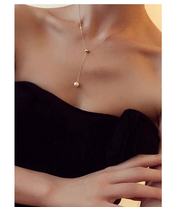 Sailor Moon Pearl Pendant Necklace - Romantic Fantasy Inspired Jewelry