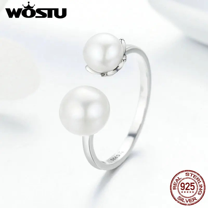 925 Sterling Silver Freshwater Pearl Ring