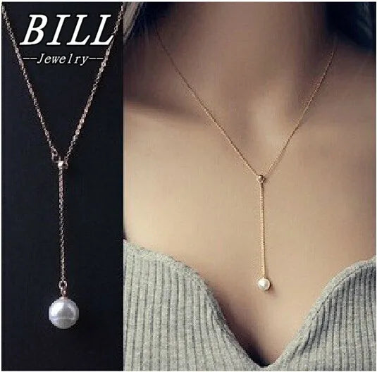 Sailor Moon Pearl Pendant Necklace - Romantic Fantasy Inspired Jewelry