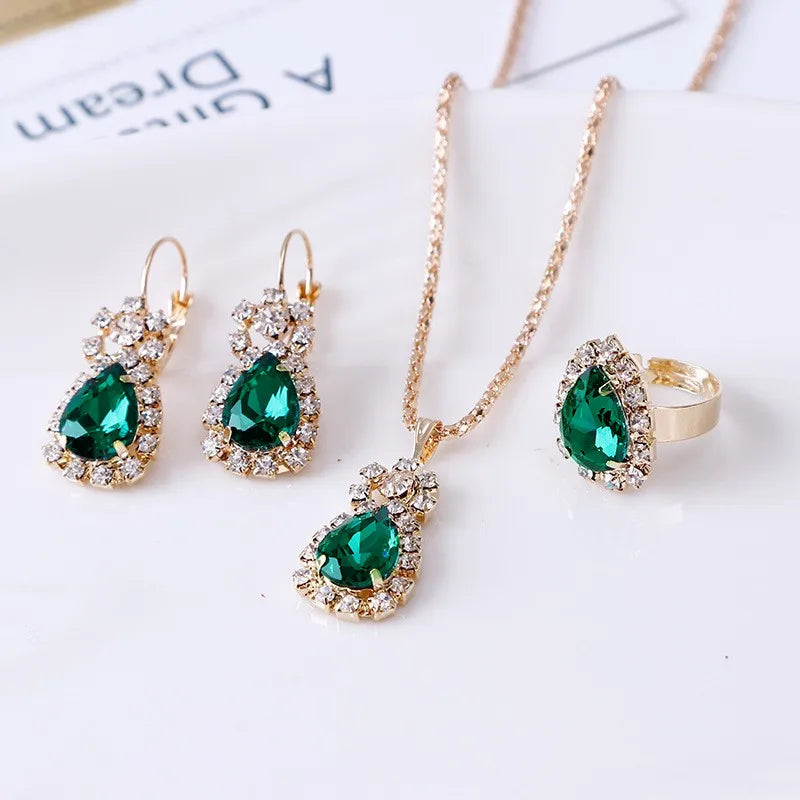 Zinc Alloy African Jewelry Set