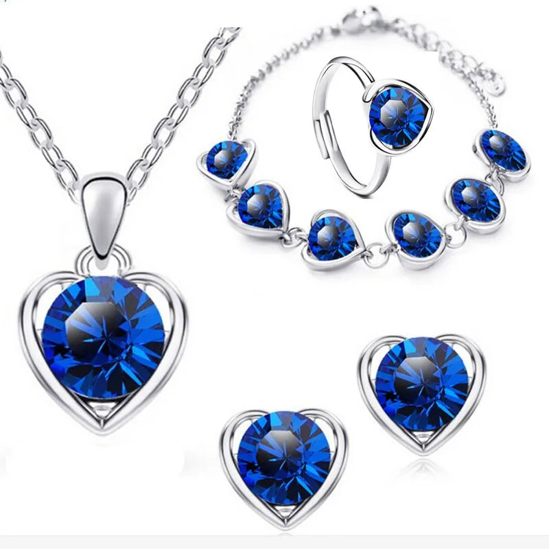 Zinc Alloy African Jewelry Set