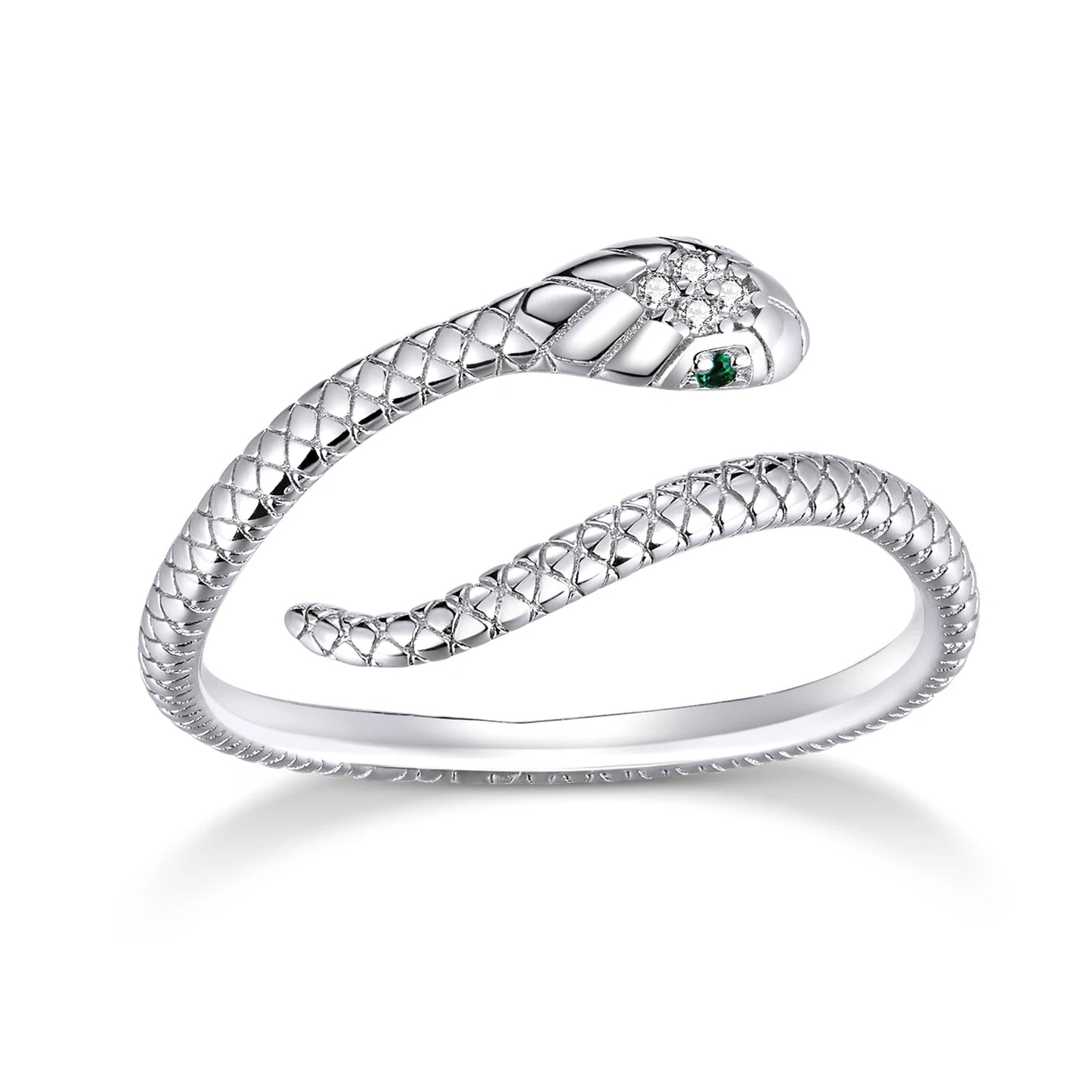 925 Sterling Silver Adjustable Open Ring