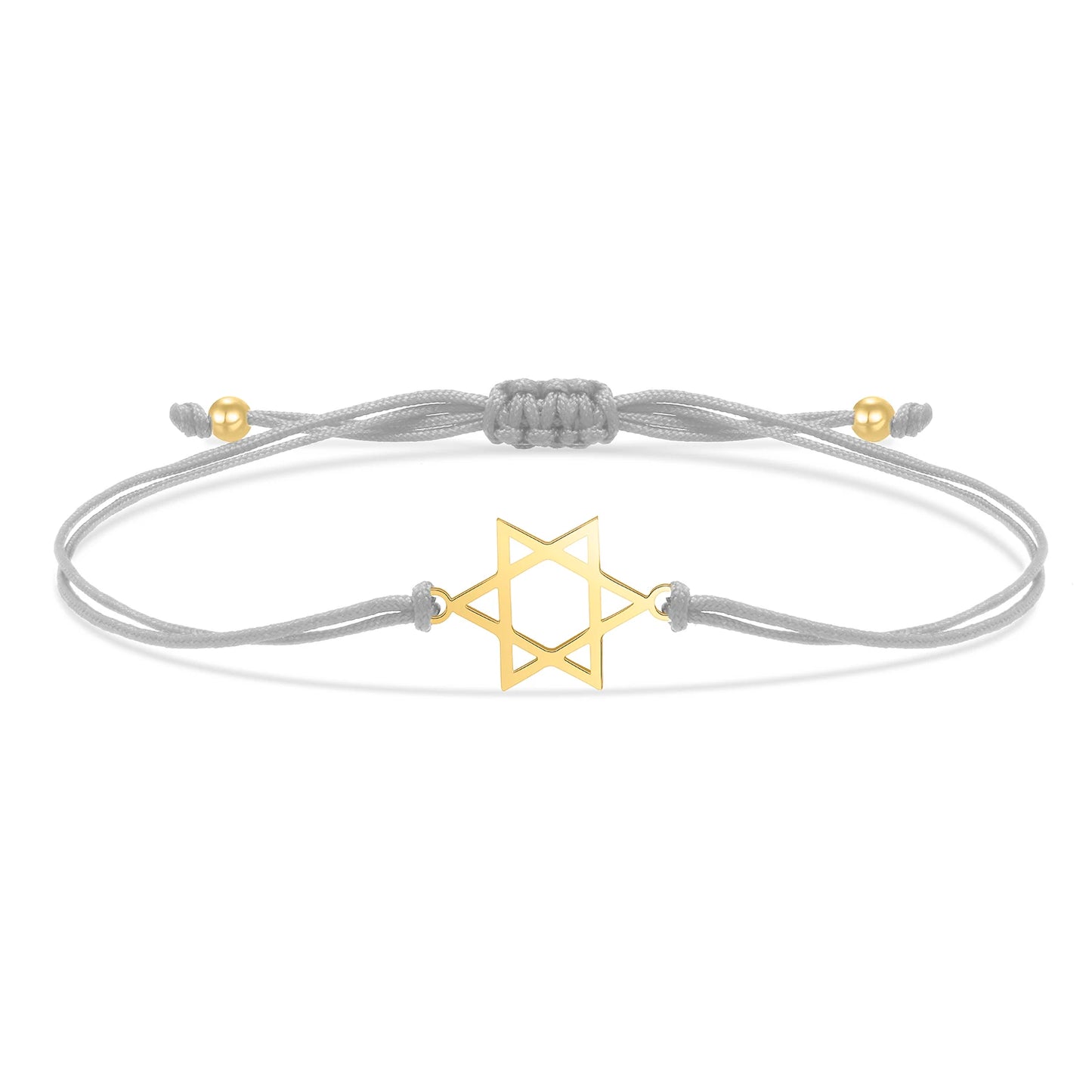 Gold-plated Stainless Steel Star Charm Bracelet