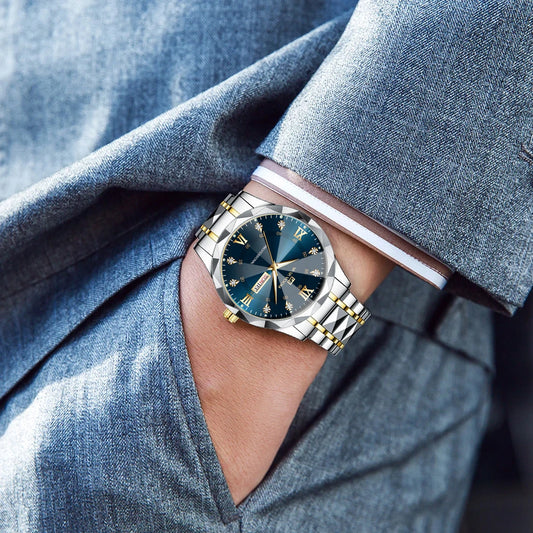 VA VA VOOM 41mm Business Watch - Quartz Week Display