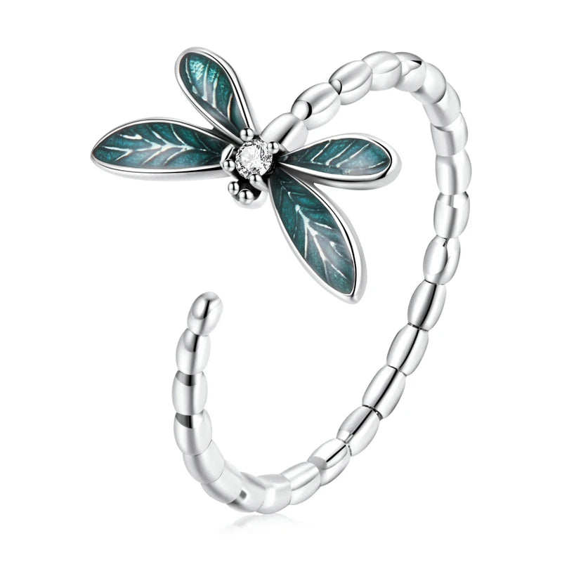 925 Sterling Silver Adjustable Open Ring