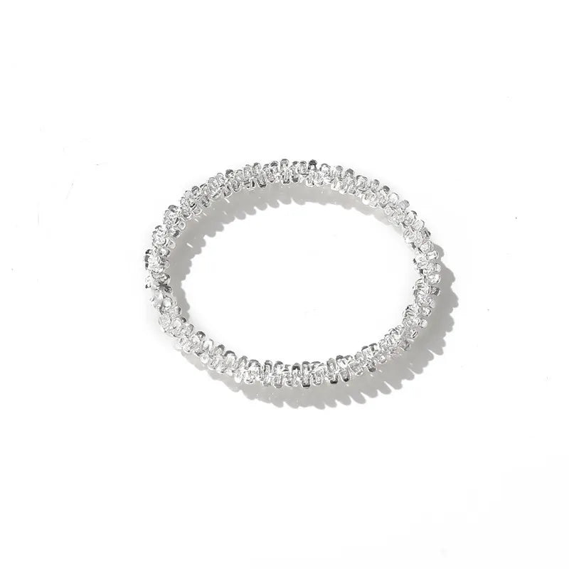 Minimalist Thin Cubic Zirconia Ring