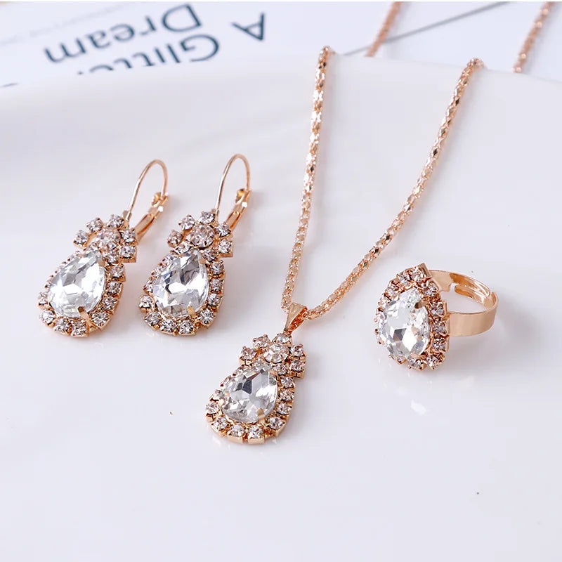 Zinc Alloy African Jewelry Set