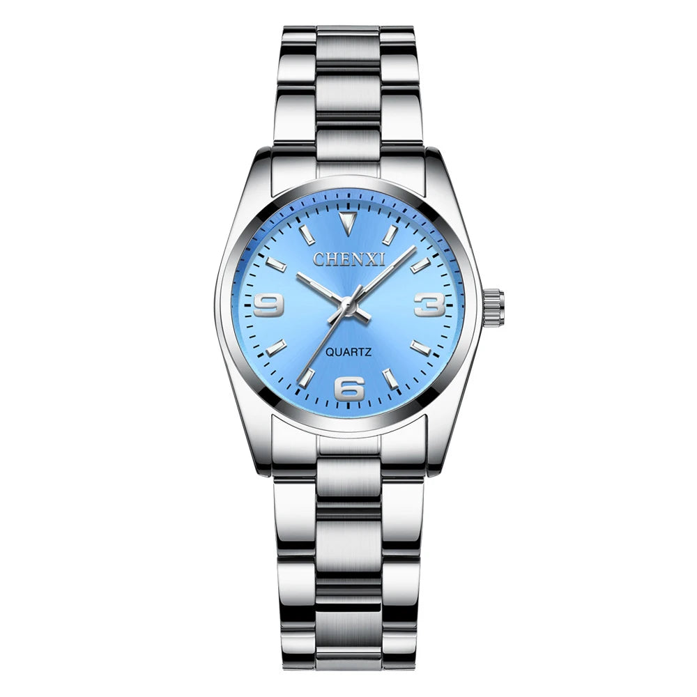 CHENXI CX021B Rhinestone Women's Watch - Waterproof Dress Style