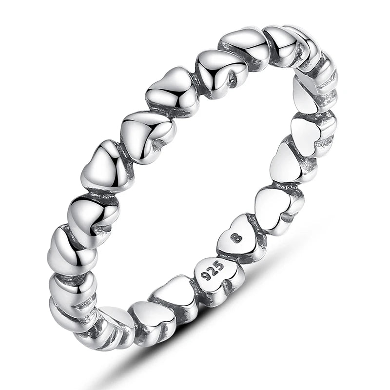 925 Sterling Silver Star Stackable Ring