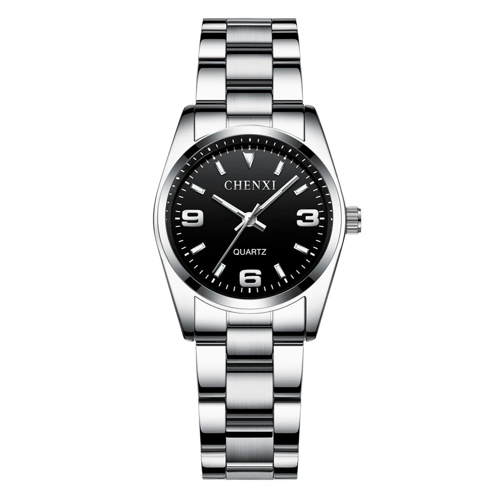 CHENXI CX021B Rhinestone Women's Watch - Waterproof Dress Style