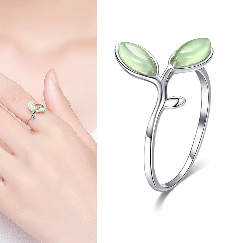 925 Sterling Silver Adjustable Open Ring