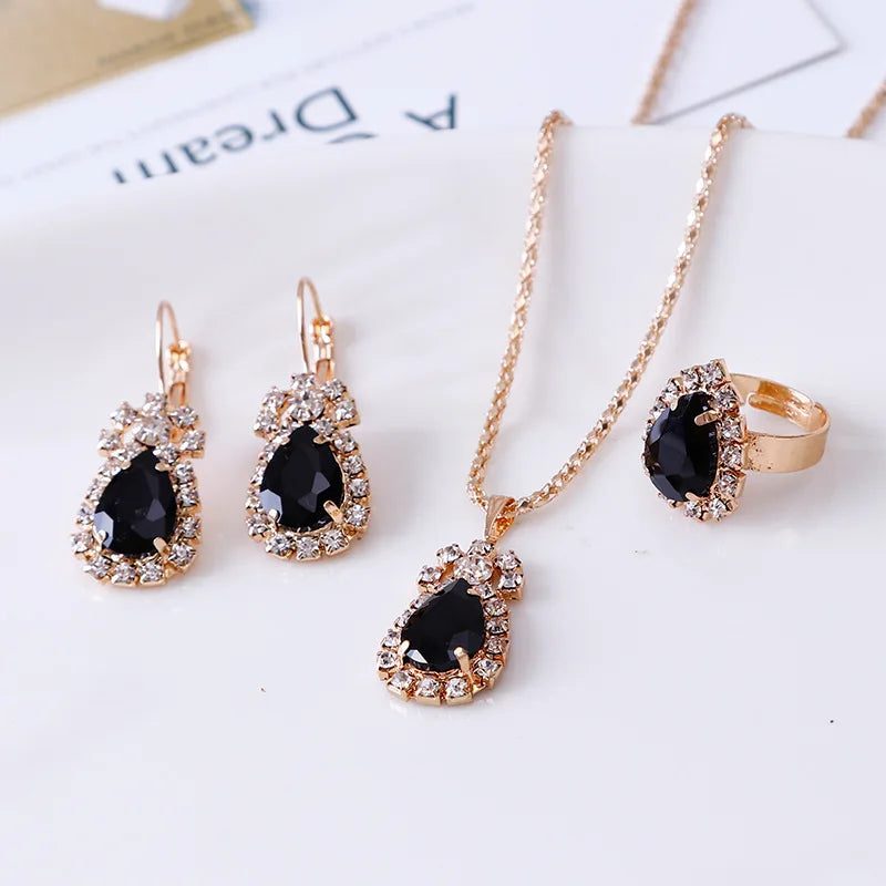 Zinc Alloy African Jewelry Set
