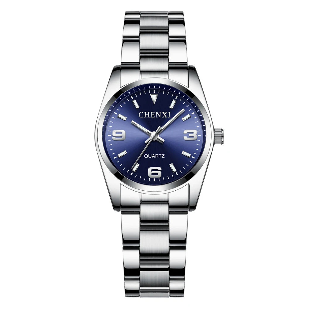 CHENXI CX021B Rhinestone Women's Watch - Waterproof Dress Style