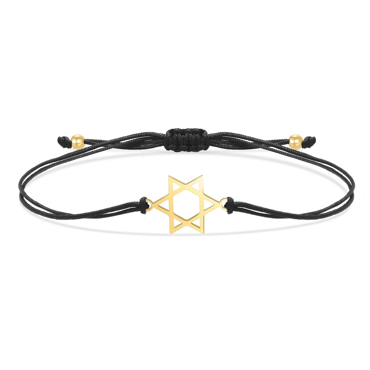 Gold-plated Stainless Steel Star Charm Bracelet