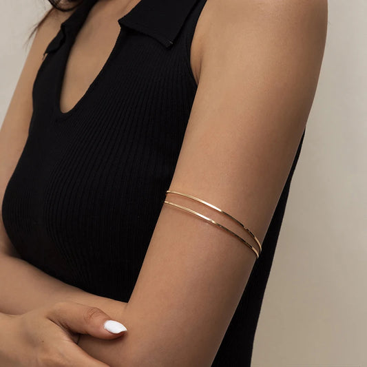 Punk Armlet Cuff Bracelet