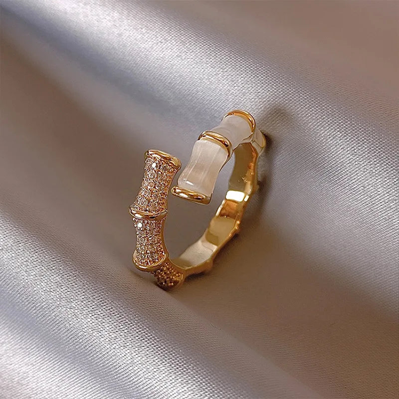 Minimalist Thin Cubic Zirconia Ring