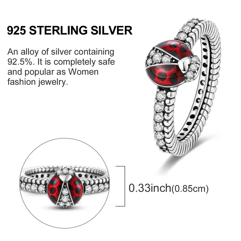Blue Zircon Star & Moon Ring - 925 Sterling Silver Design