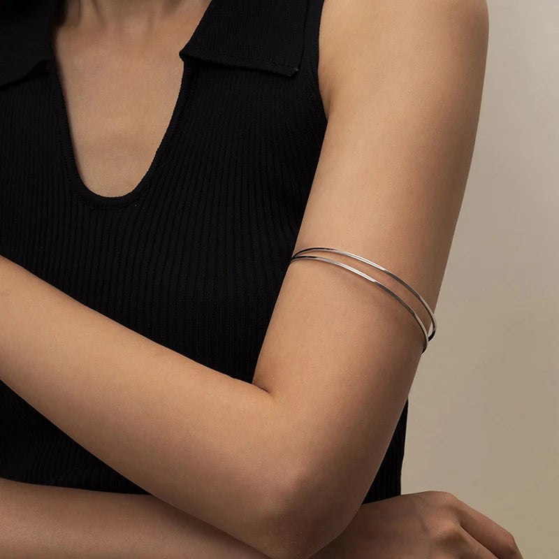 Punk Armlet Cuff Bracelet