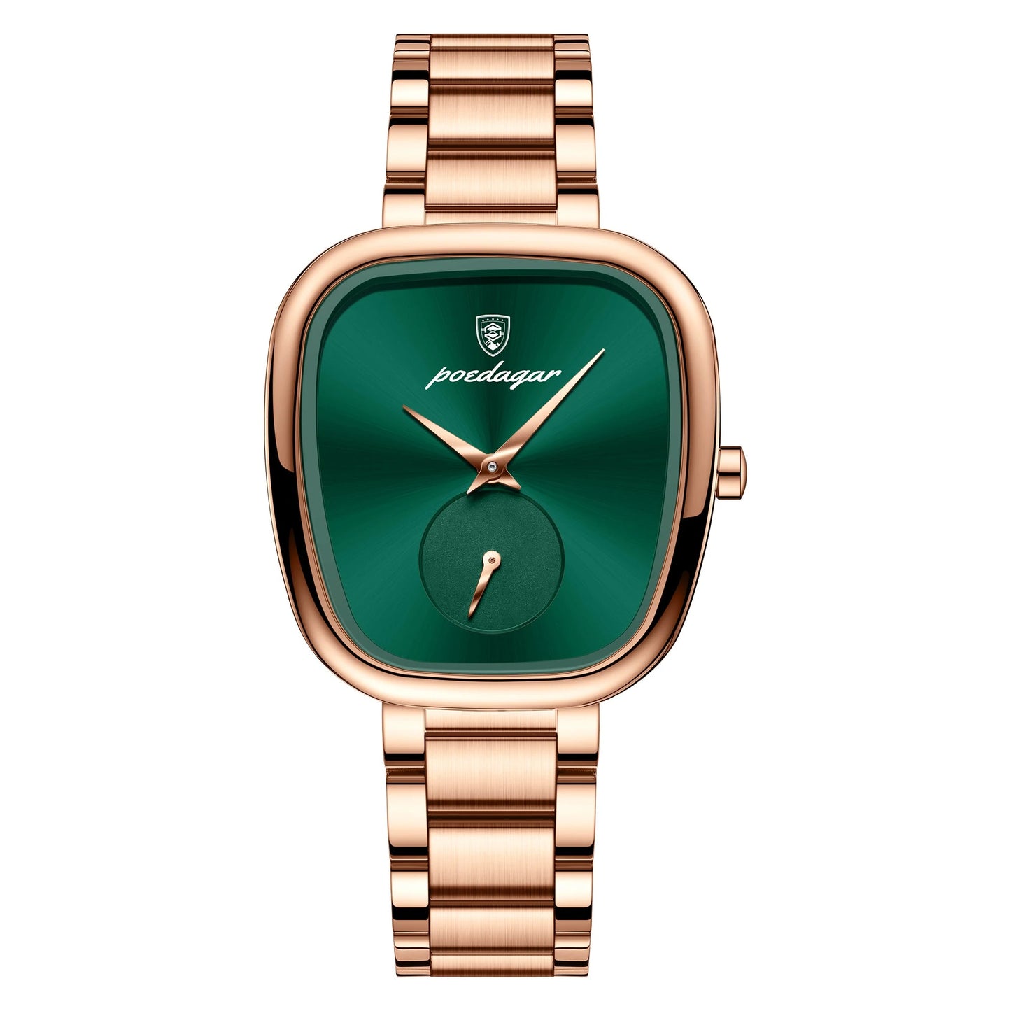 POEDAGAR Waterproof Women's Quartz Watch - Stainless Steel Elegance