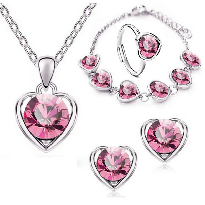 Zinc Alloy African Jewelry Set