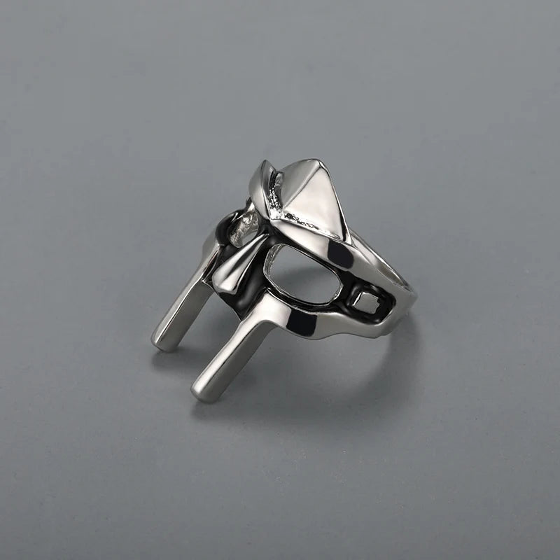 Vintage Pharaoh Mask Statement Ring for Men