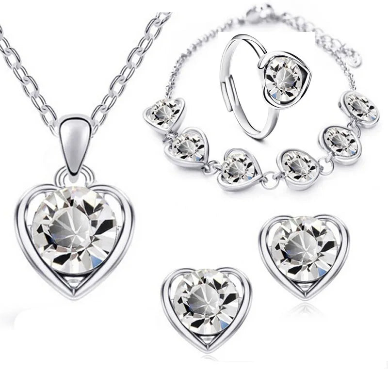 Zinc Alloy African Jewelry Set