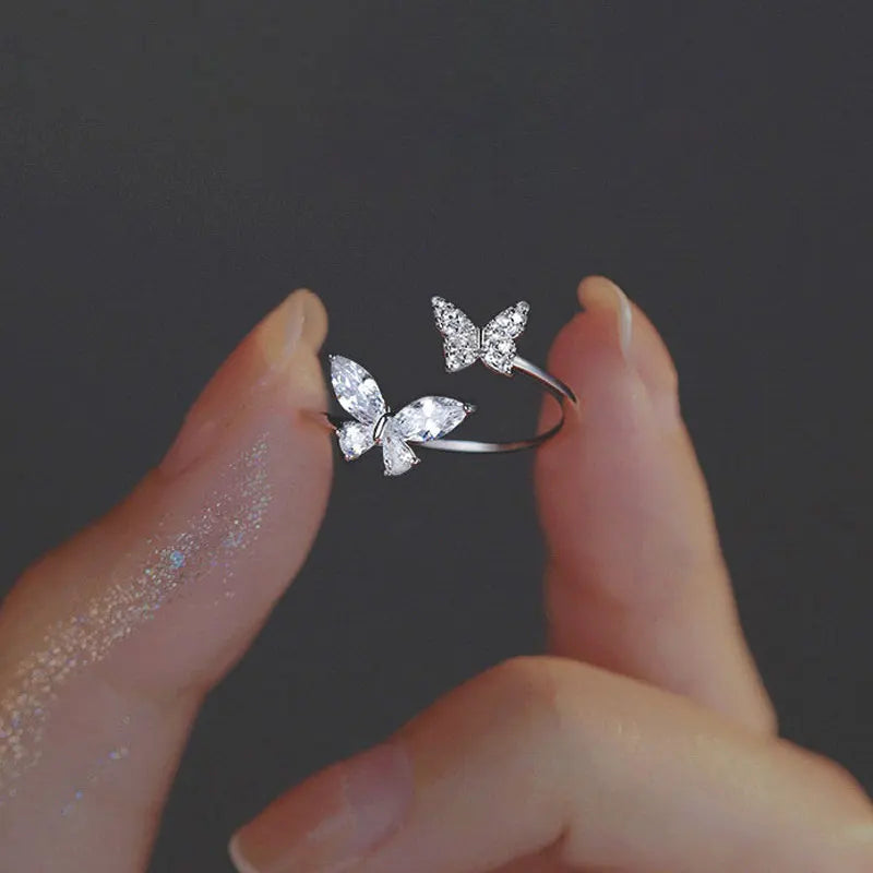 Minimalist Thin Cubic Zirconia Ring