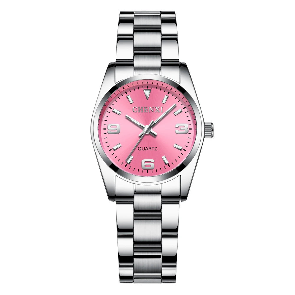 CHENXI CX021B Rhinestone Women's Watch - Waterproof Dress Style