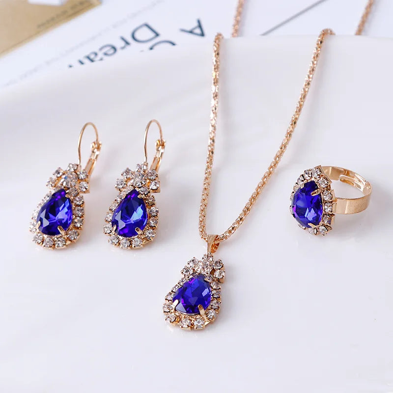 Zinc Alloy African Jewelry Set